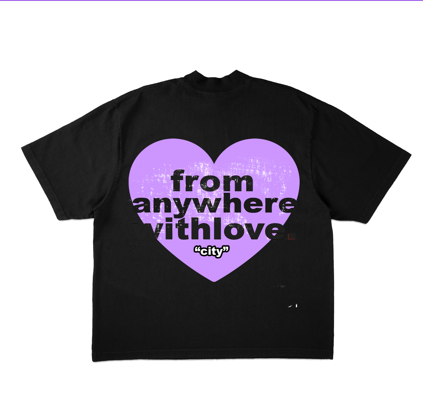 fawl "purple rain" tee